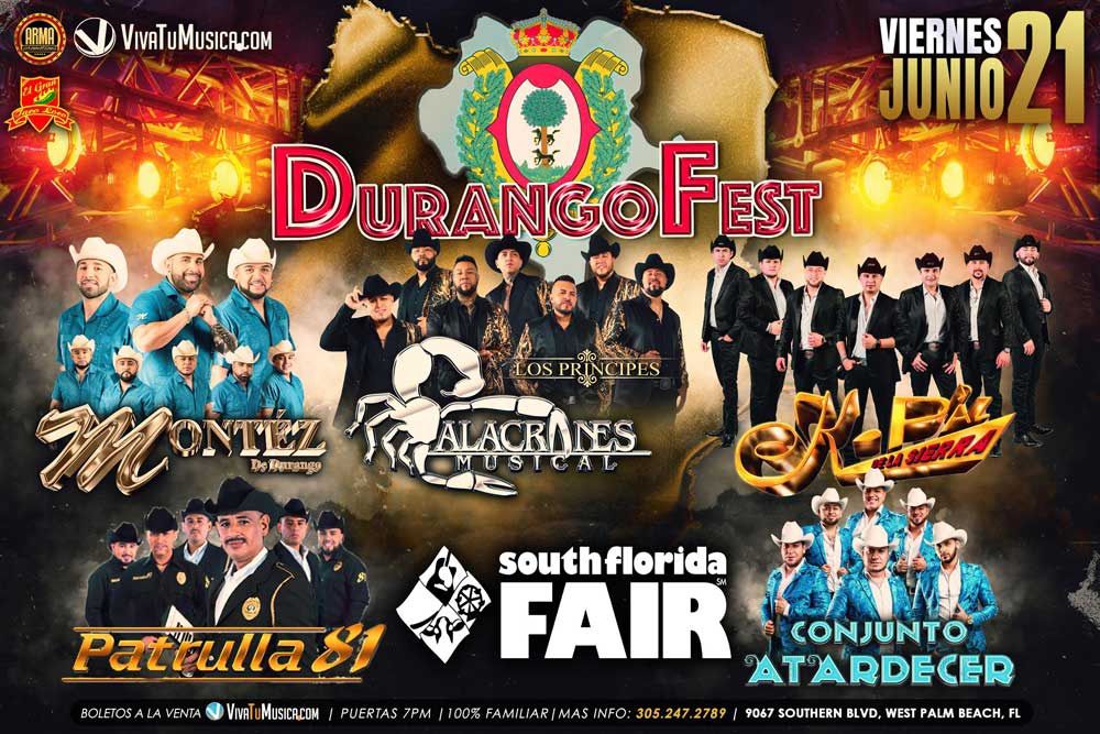 Durango Fest 2024 - West Palm Beach - South Florida Fair 