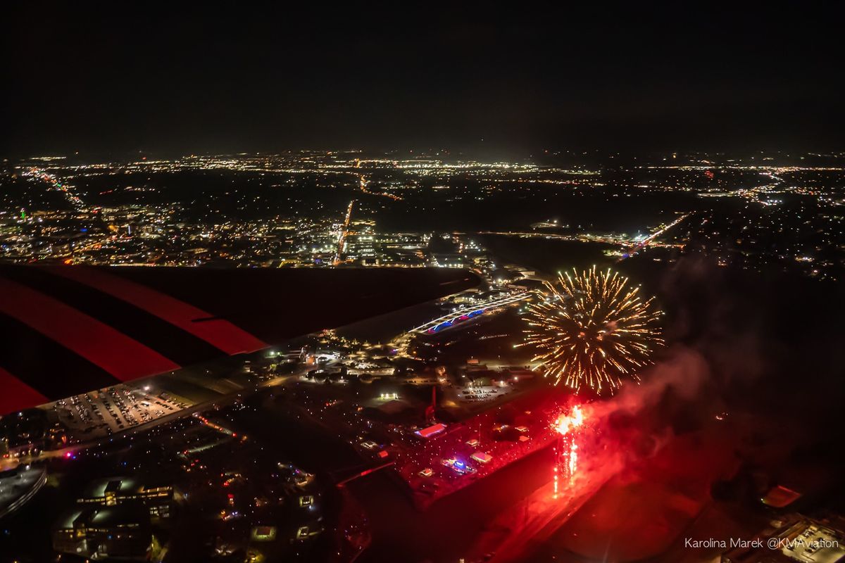 New Year\u2019s Eve Flight on Southern Cross 