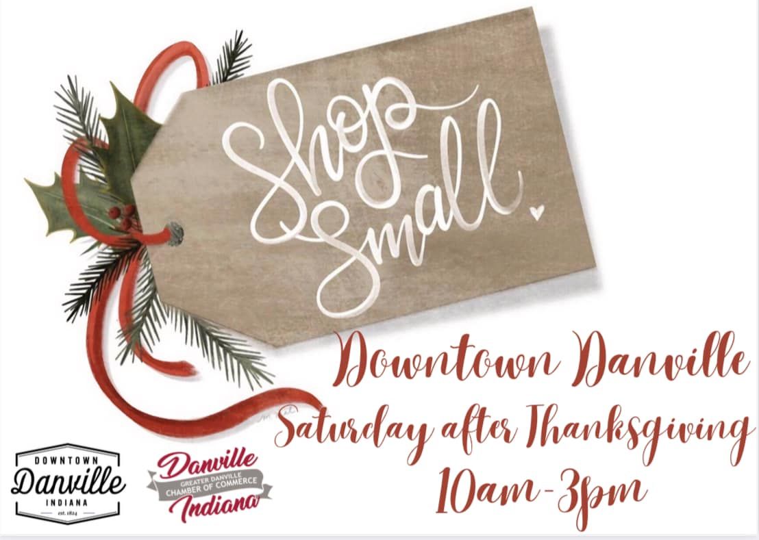 Shop Small Saturday 2024, Danville Indiana