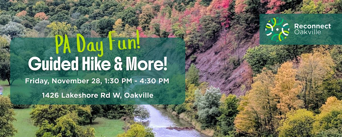 PA day Fun in Oakville