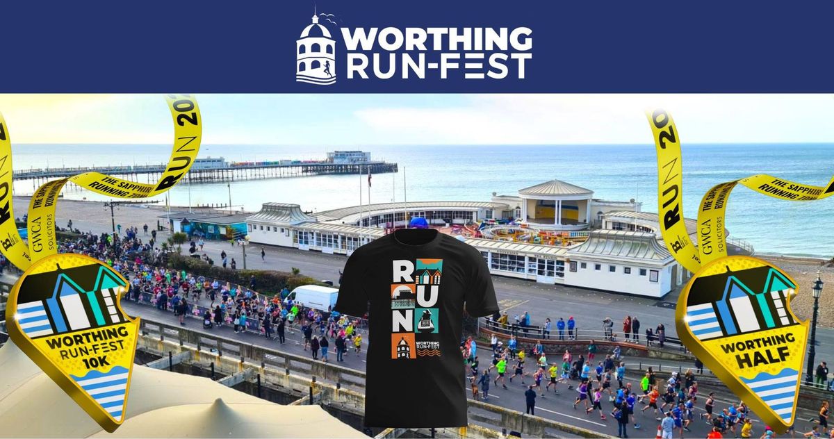 Worthing RUNFEST 10K & HALF MARATHON 2025