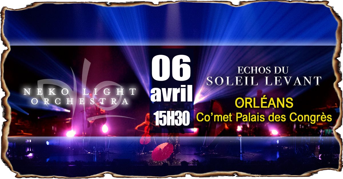 Echos du Soleil Levant - concert Animation Japonaise@ORL\u00c9ANS Co'met Palais des congr\u00e8s