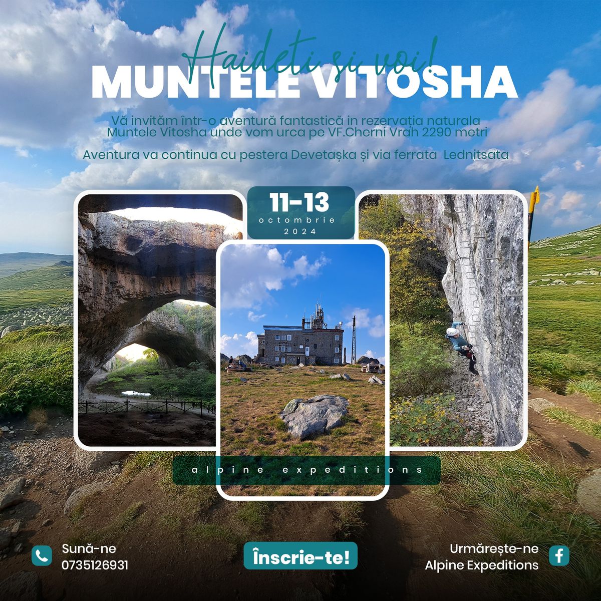 MUNTELE VITOSHA-V\u00c2RFUL CHERNI VRAH