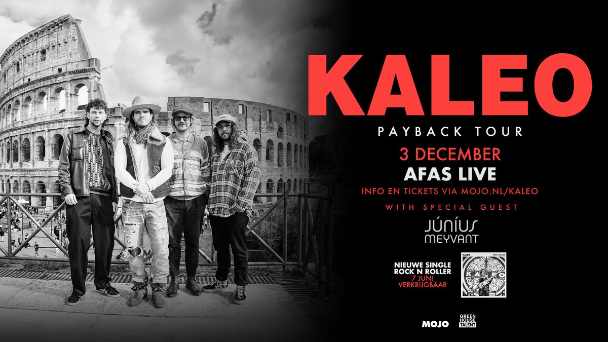 KALEO - Payback Tour \/\/ AFAS Live, Amsterdam