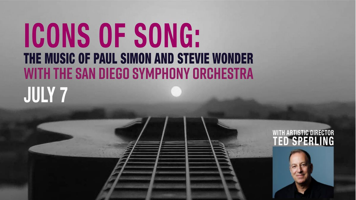 Icons of Song: The Music of Paul Simon and Stevie Wonder