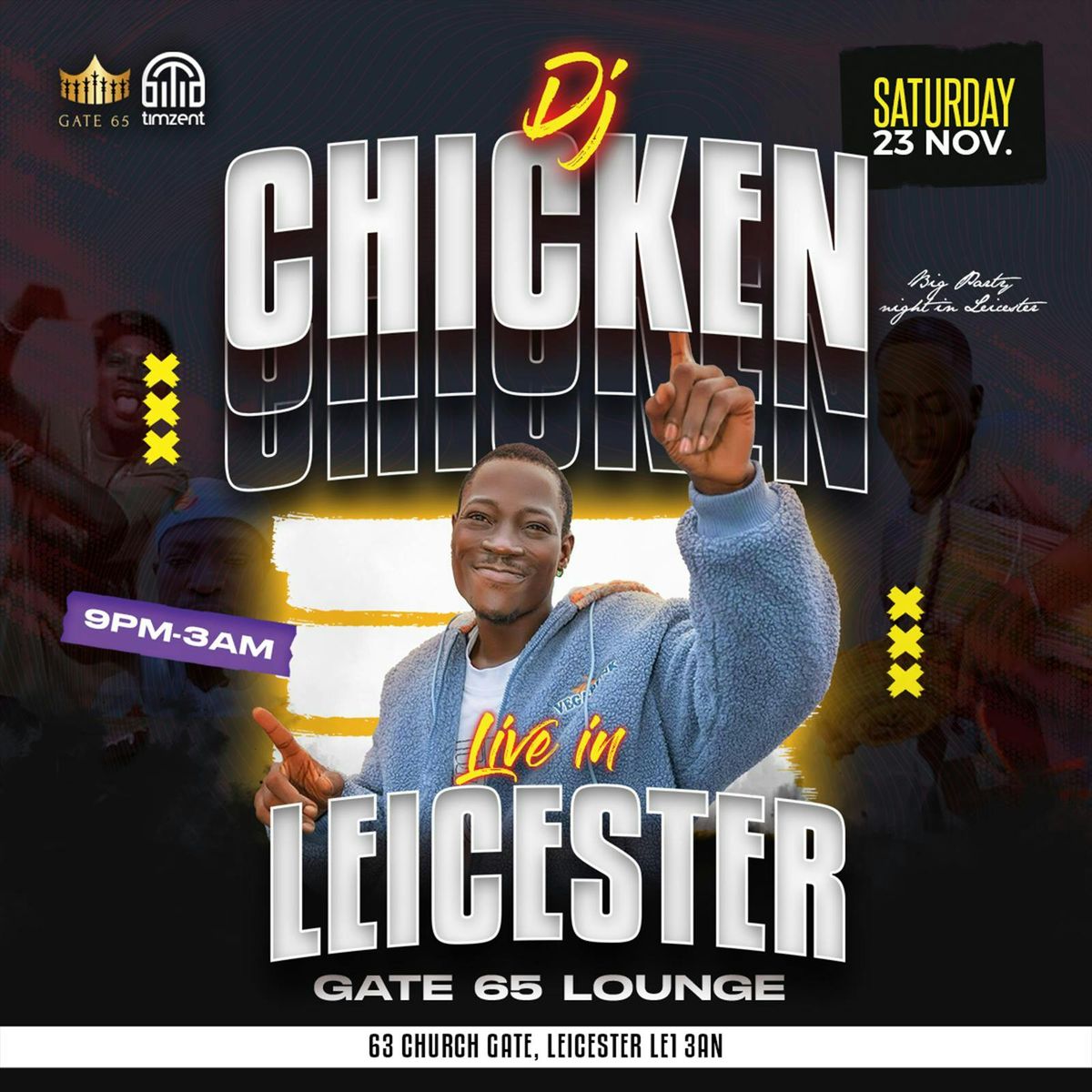 DJ CHICKEN LIVE IN LEICESTER