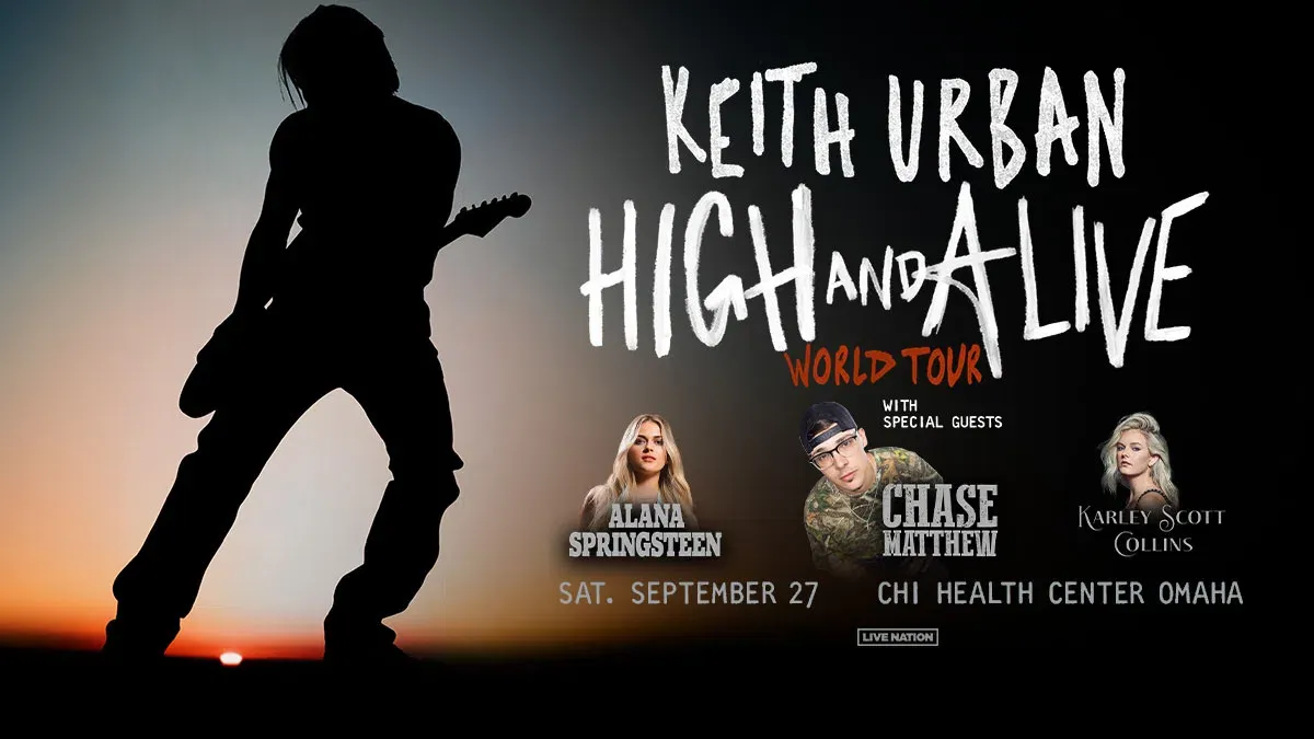 Keith Urban at CHI Health Center Omaha