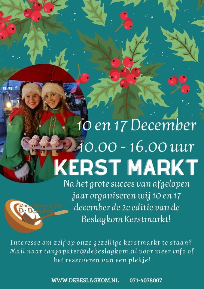 Beslagkom Kerstmarkt, Pannenkoeken & Grill restaurant De Beslagkom