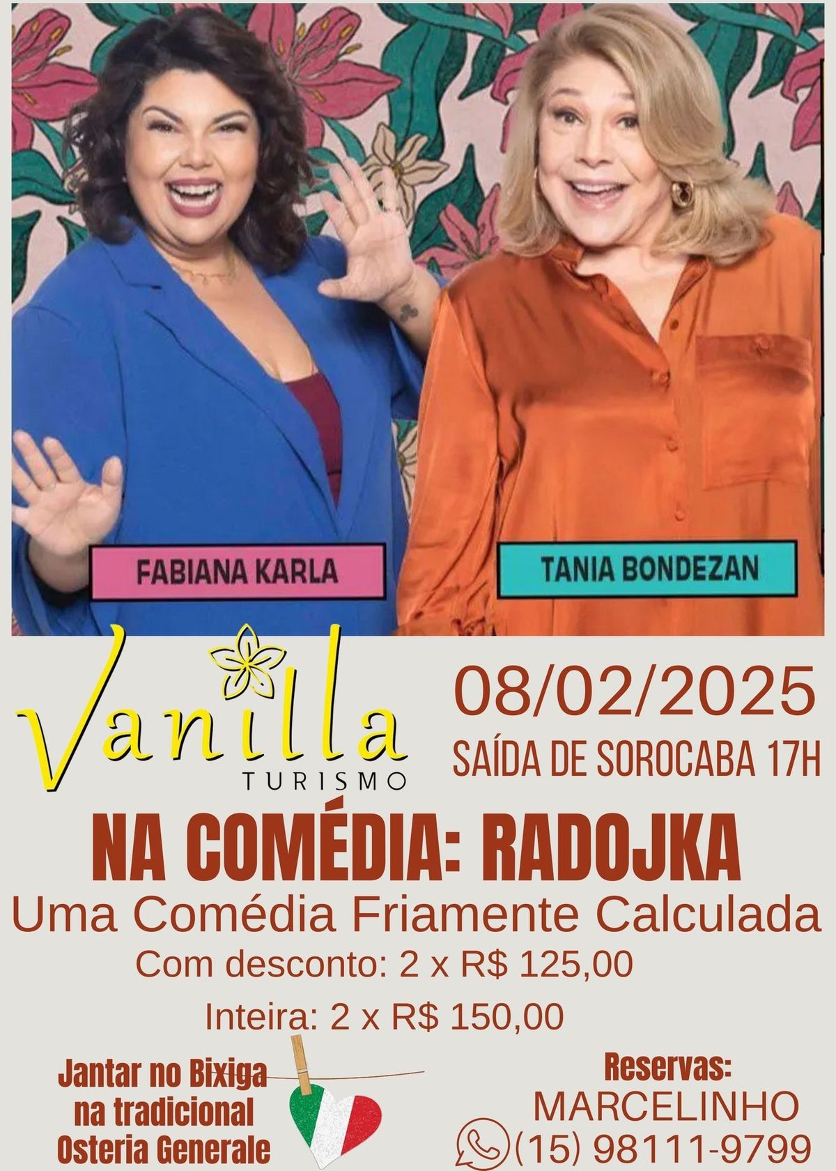 FABIANA KARLA NA COM\u00c9DIA RADOJKA