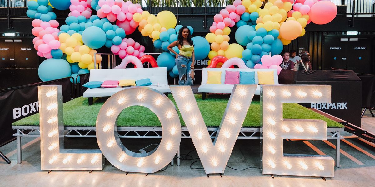 Love Island Final Screening Boxpark Croydon 23 August 2021