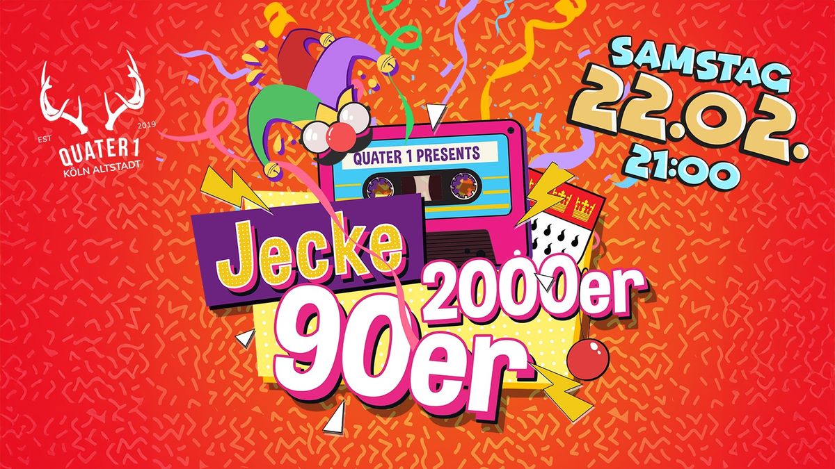 Jecke 90er\/2000er Party