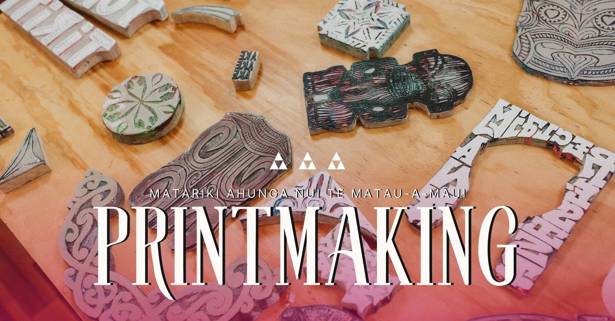 Printmaking with Numa | FLAXMERE