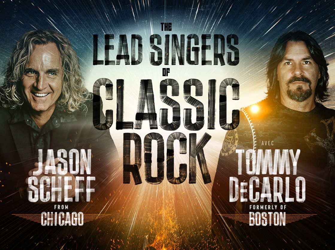 Lead Singers of Classic Rock - Jason Scheff and Tommy DeCarlo at Harrahs Atlantic City