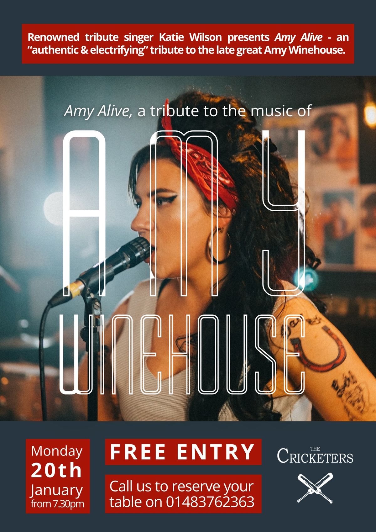 Amy Winehouse Tribute | The Cricketers, Horsell