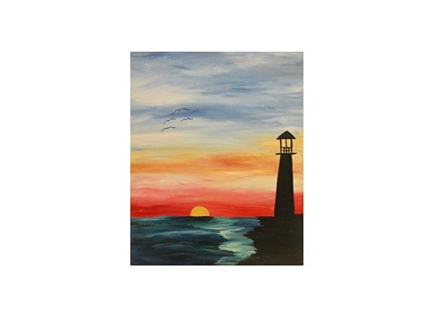 Mimosa Class: "Lighthouse Sunset" Sunday July 25th, 12:30PM $25