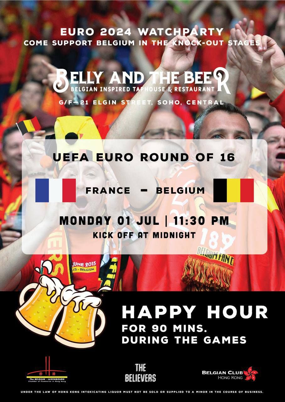 Belgium vs France in the Euros