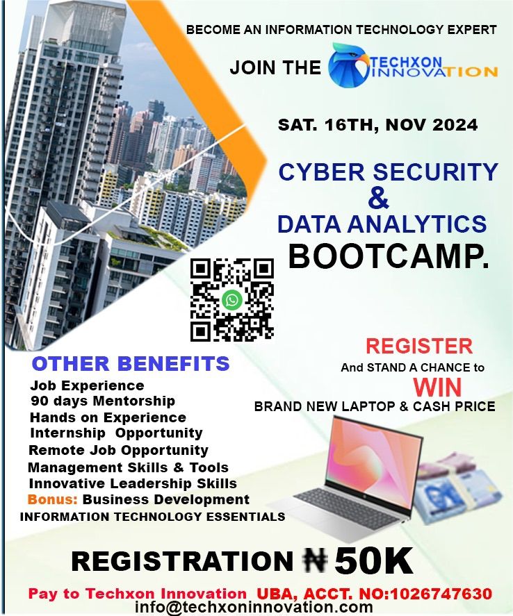 Cyber security\/Data Analysis\/Business Development Bootcamp