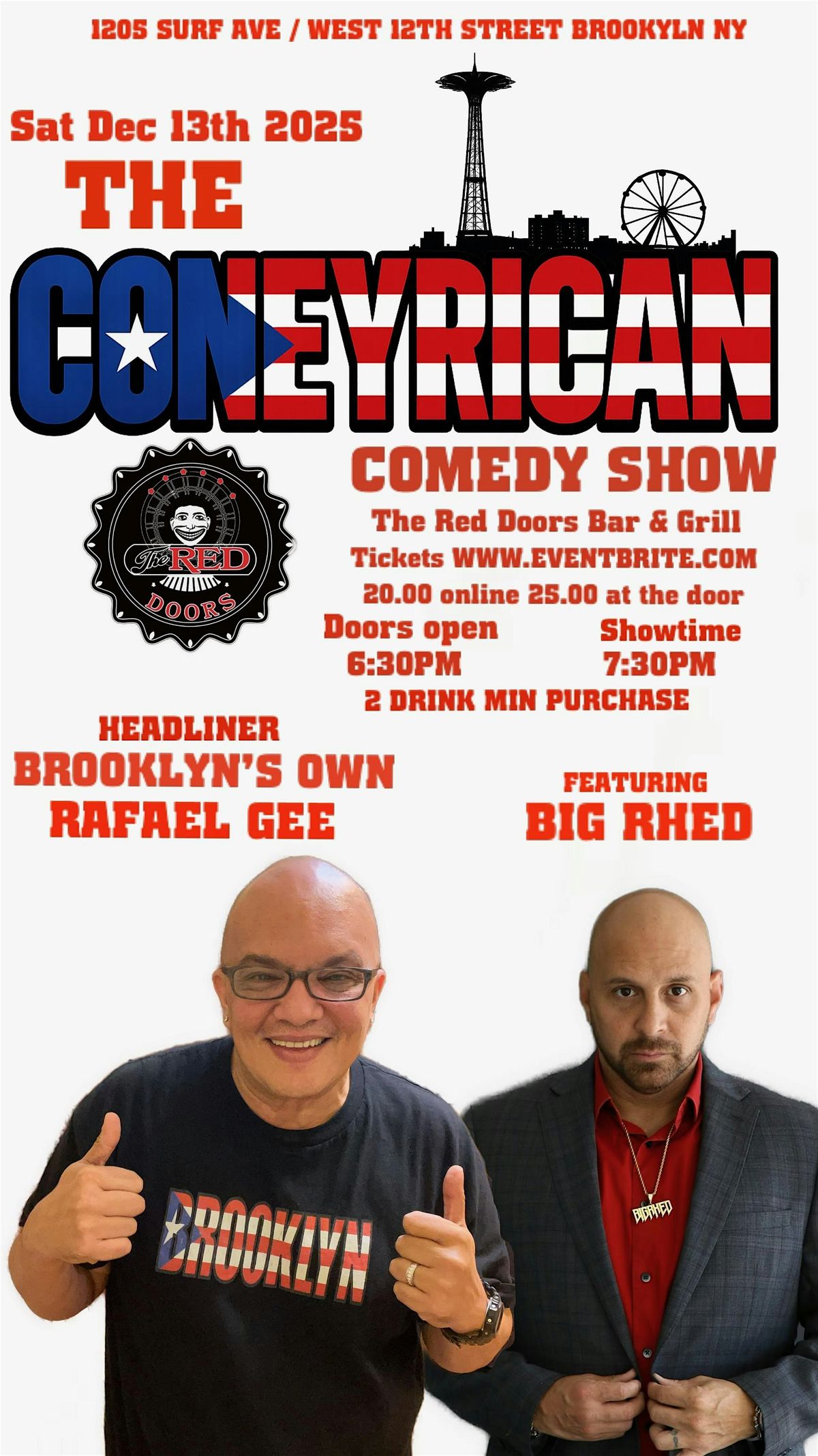 Comedy Show - CONEY RICAN