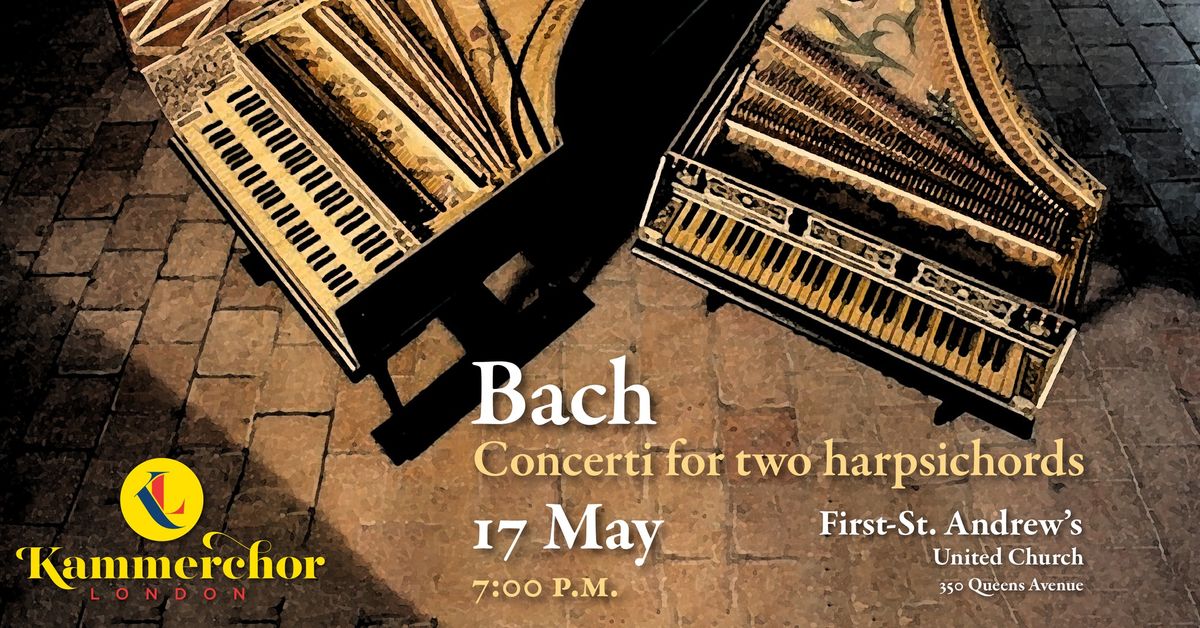 Bach Concerti for two harpsichords