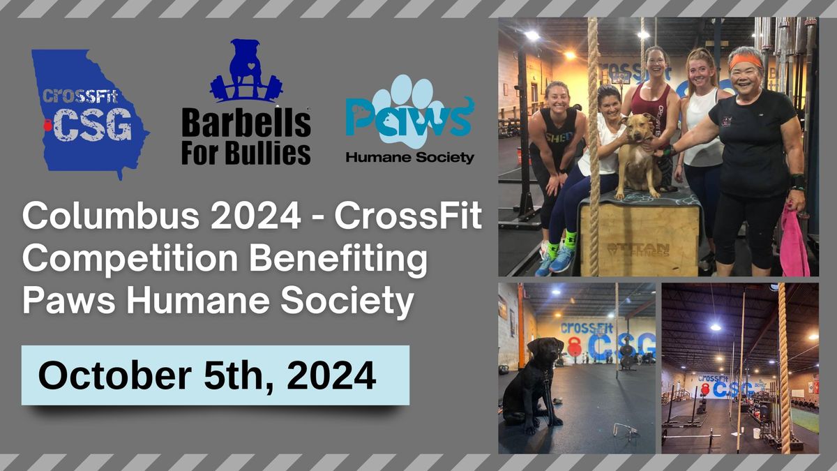 Barbells for Bullies: Benefitting Paws Humane