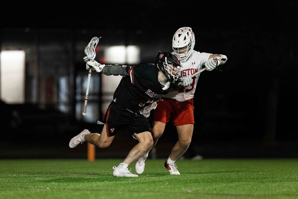 Boston University Terriers at Harvard Crimson Mens Lacrosse