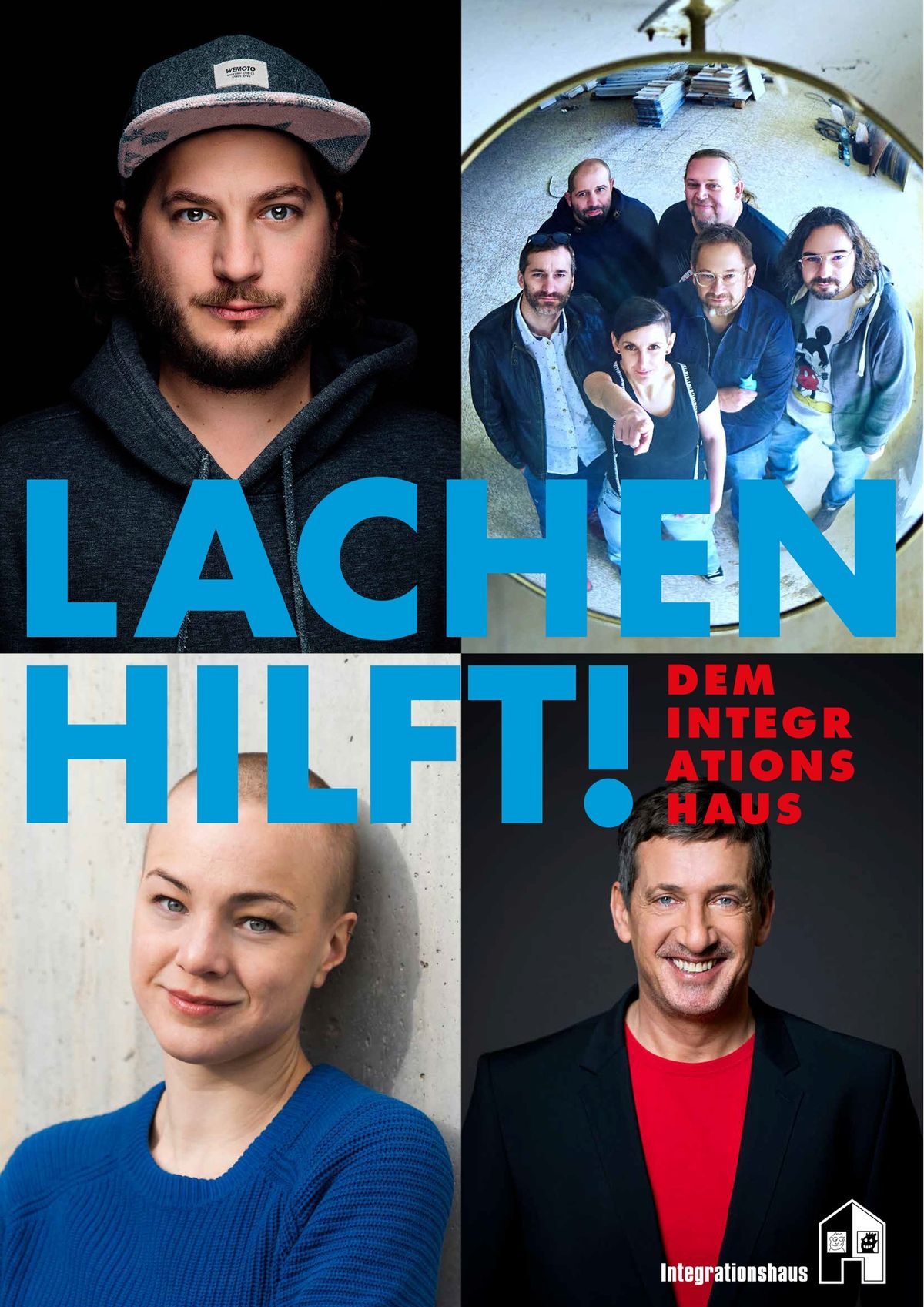 Lachen hilft! - Benefizgala f\u00fcrs Integrationshaus