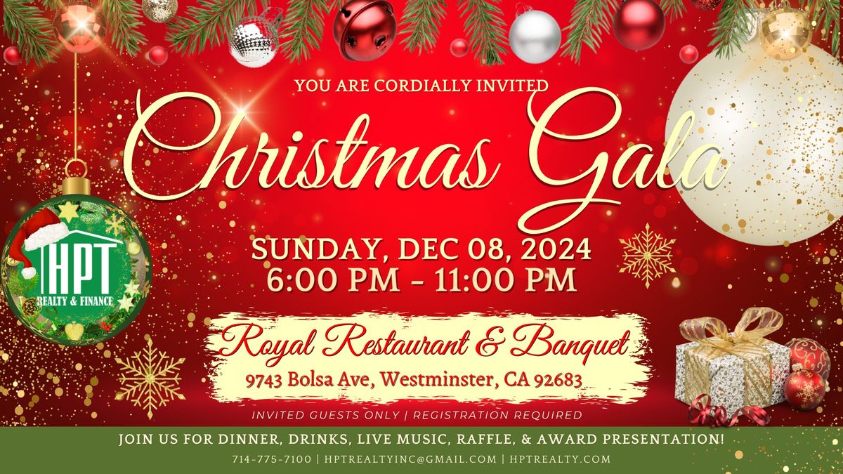 HPT Realty & Finance Christmas Gala 2024 \u2013 An Evening to Remember! 