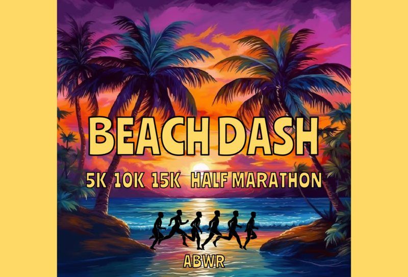 Beach Dash 5k, 10k, 15k, Half Marathon