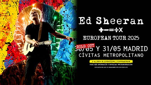 Ed Sheeran +-=\u00f7x EUROPEAN TOUR 2025 