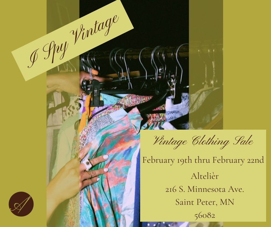 I Spy Vintage: Vintage clothing sale 