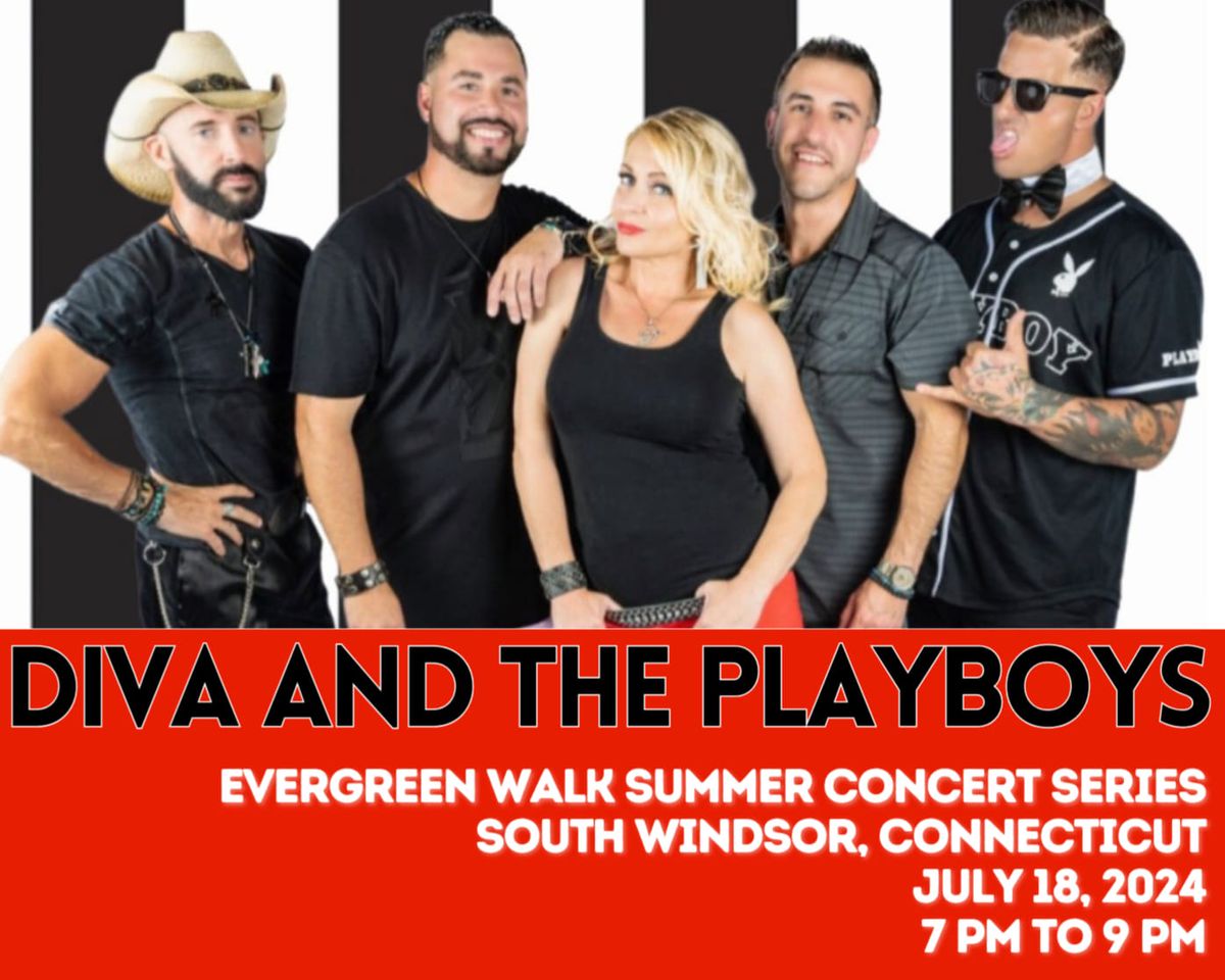 Diva and the Playboys @ Evergreen Walk S. Windsor 7.18.24!