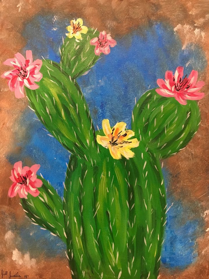 Blooming Cactus