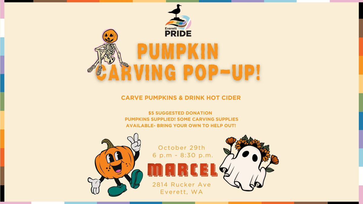 Pumpkin Carving Pop-up @ Marcel 