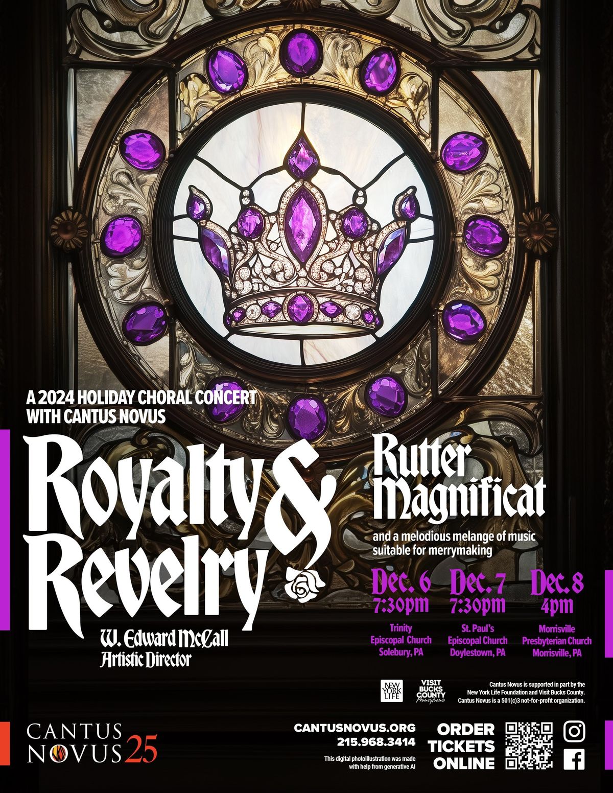 Cantus Novus Presents: Royalty and Revelry