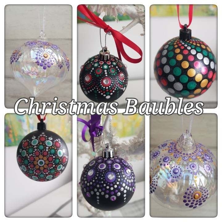 Mandala Dotted Baubles