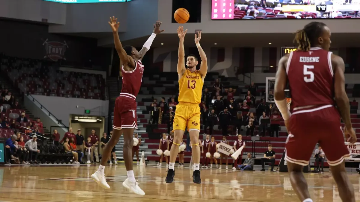 Louisiana Monroe Warhawks at Troy Trojans Mens Basketball