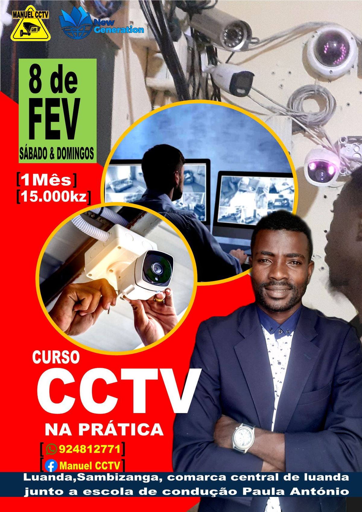 CURSO 100% PR\u00c1TICO DE CCTV-CAMERAS DE SEGURAN\u00c7A