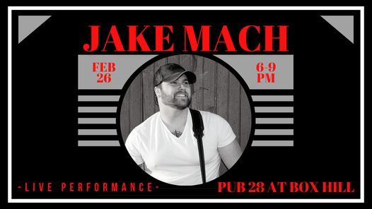 Jake Mach LIVE @ Pub 28 at Box Hill, Box Hill Mansion at Regents Glenn ...