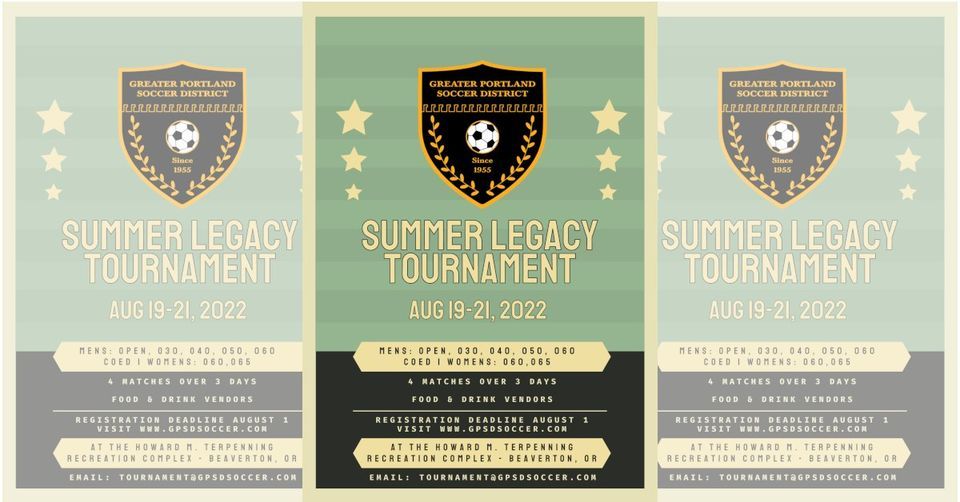 2022 GPSD Summer Legacy Tournament, Howard M. Terpenning Recreation
