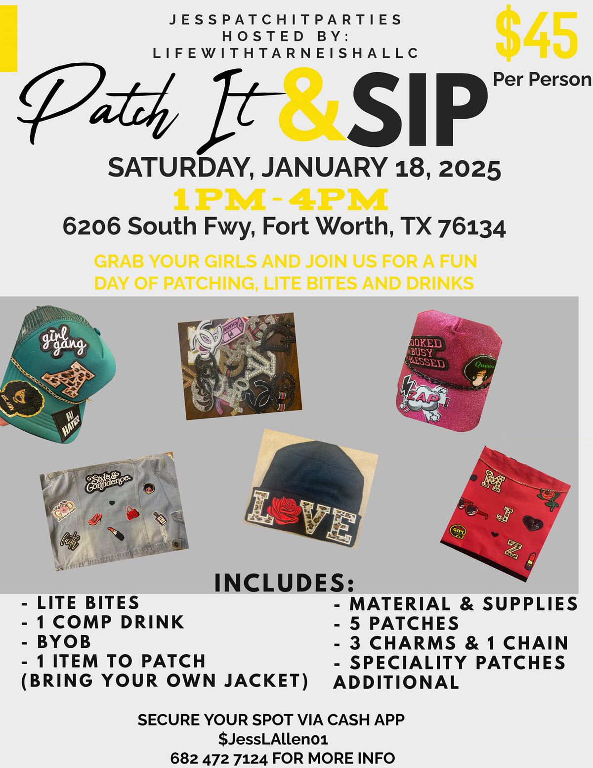 PATCH IT & SIP Patch Party 