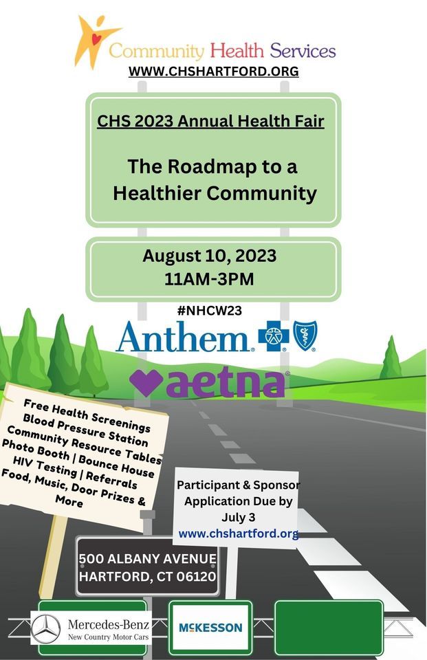 2023 Health Fair The Roadmap to a Healthier Community , Community