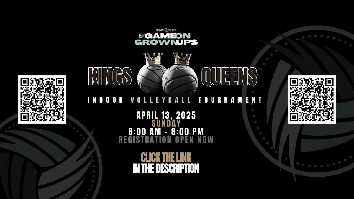 Kings & Queens Indoor Volleyball Tournament