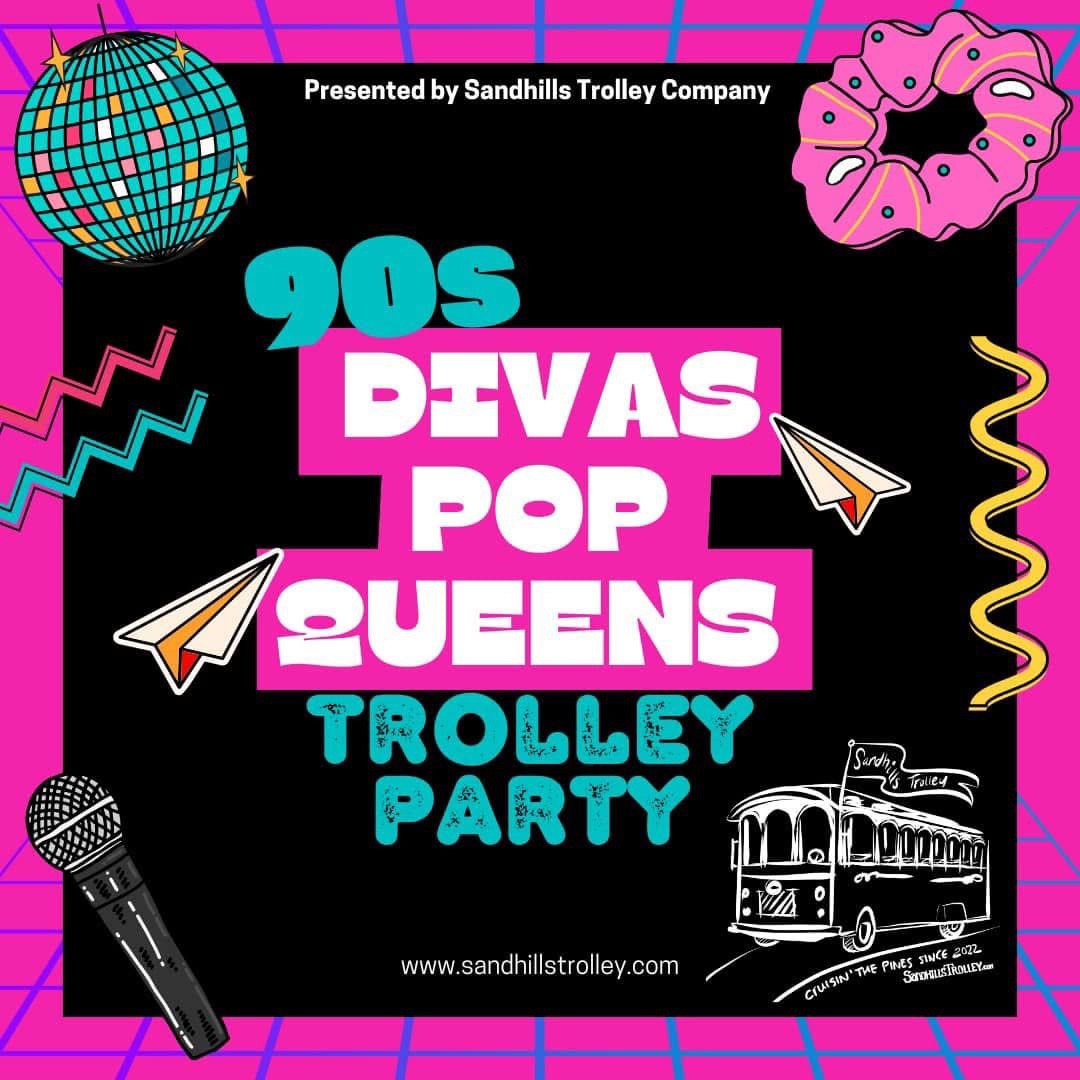 90's Divas Pop Queens Trolley Party