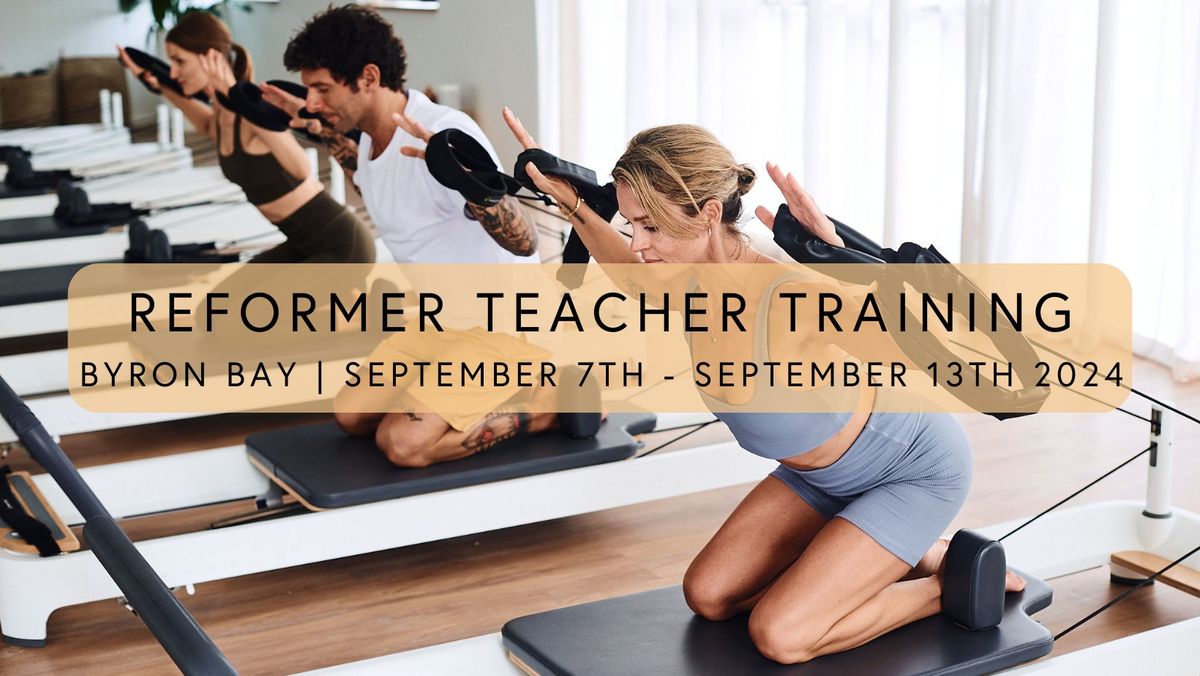 Barre Body Reformer Teacher Training | Byron Bay | September 2024