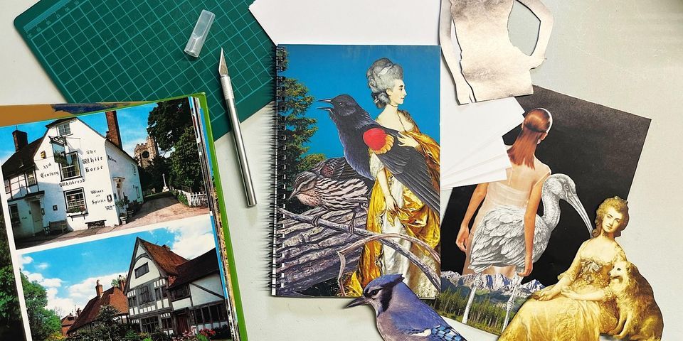 Collage Art Notebook