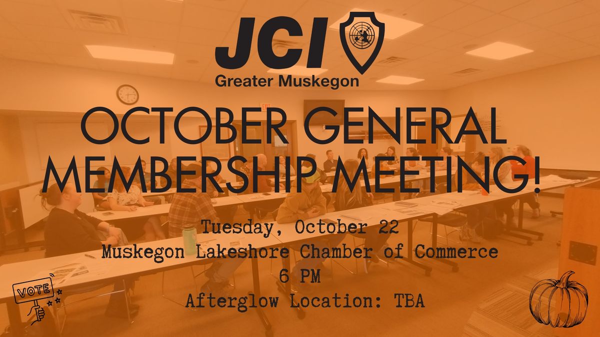 October GMM & Board Elections