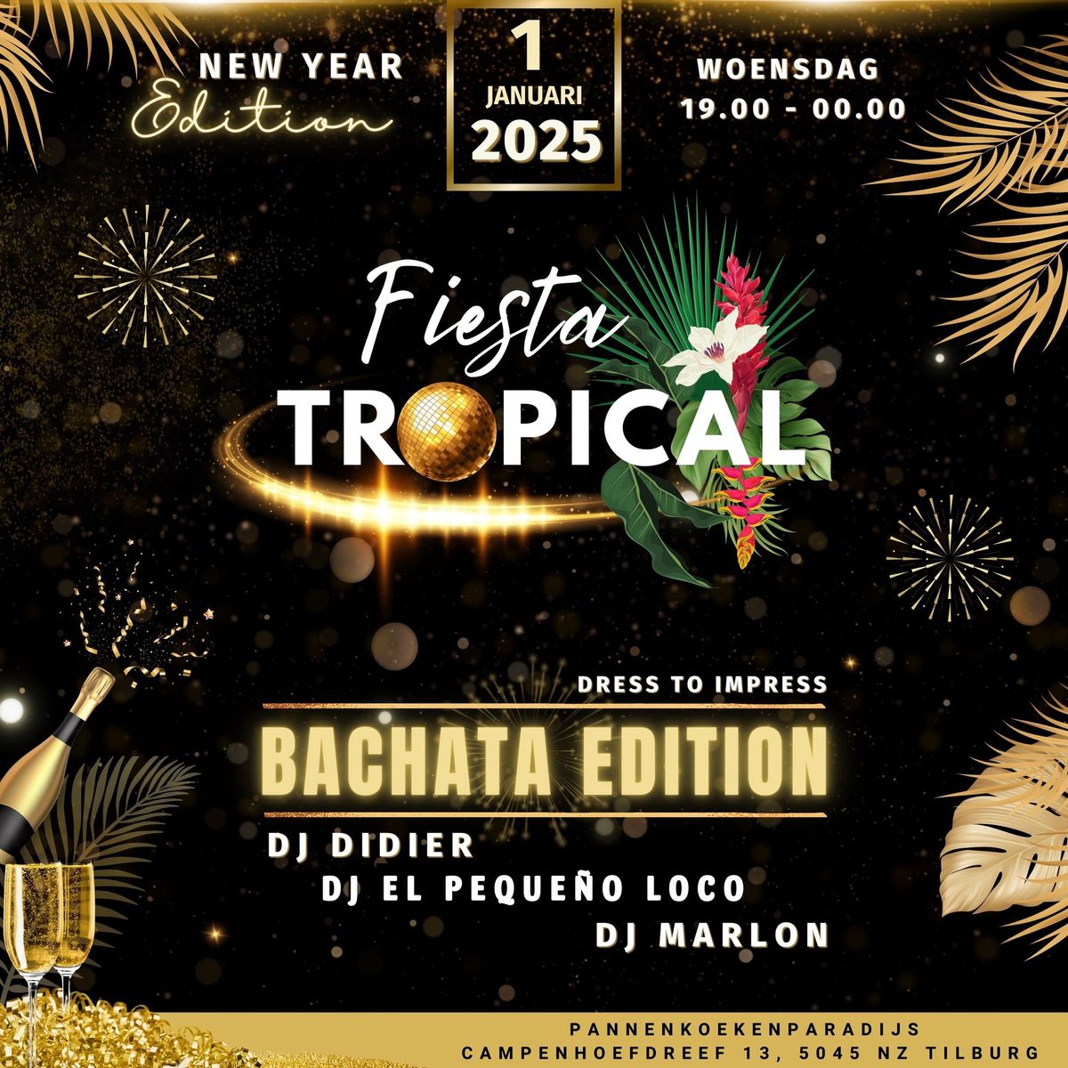 Fiesta Tropical Bachata New Year Edition \ud83c\udf34