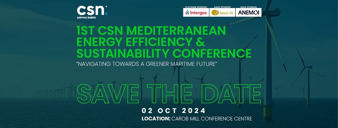 1st CSN Mediterranean Energy Efficiency & Sustainability Conference, 2 October, Limassol