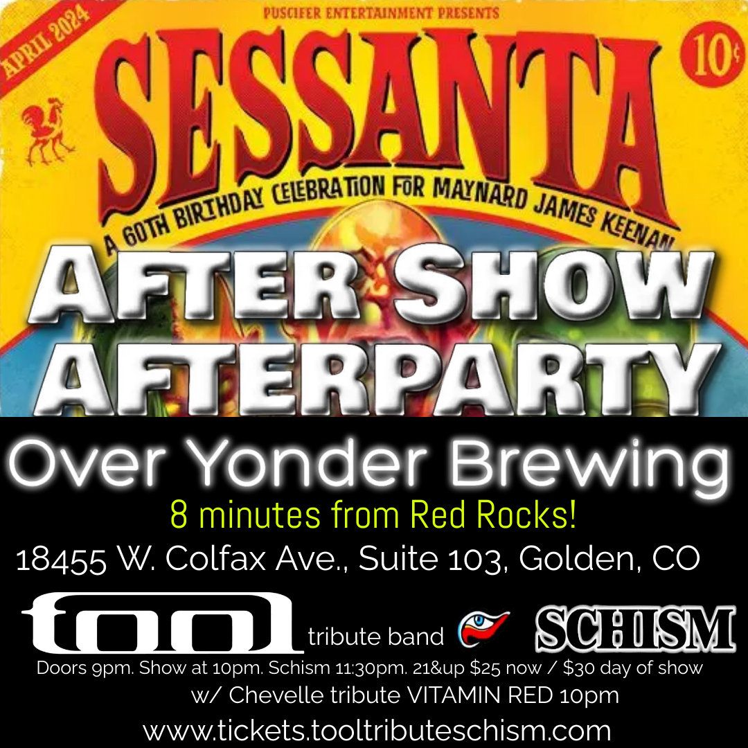 4\/26 Sessanta after show after party at Over Yonder Brewing, Golden, CO