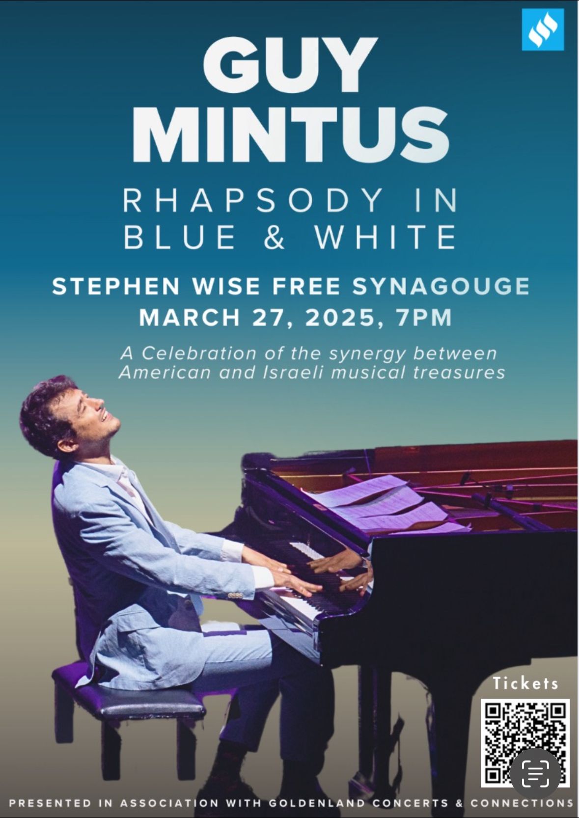 Rhapsody in Blue & White: Guy Mintus Trio + Special Guests